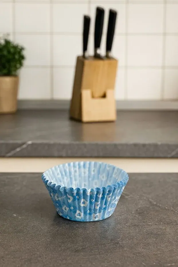 BEYZANA 100 Adet Kağıt Kek Kapsülü | Muffin Cupcake Kek Kapsülü | 100'lü Kağıt Kek Kalıbı - görsel 2