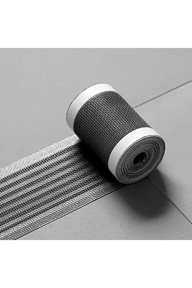 BEYZANA 4 Metre 12 Cm Çok Amaçlı Süzgeç Bant Gider Süzgeci ve Sineklik Yaması Tamir Kiti - görsel 5
