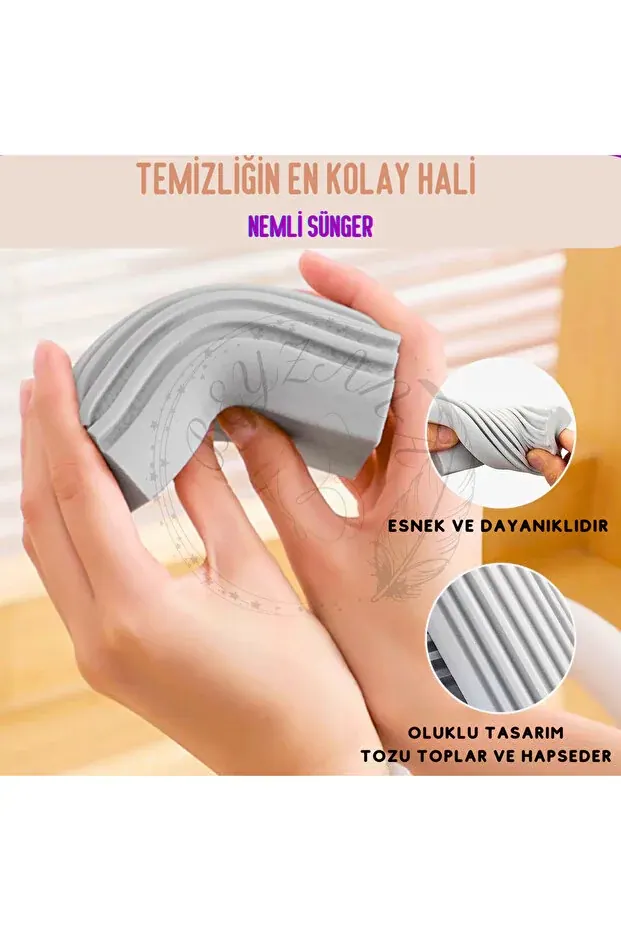BEYZANA Nemli Silgi Sünger - Çok Amaçlı Temizlik Toz Süngeri - görsel 2