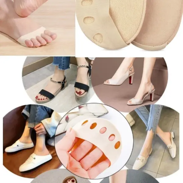Kadın Erkek Spor Stiletto Babet Topuklu Ayak Altı Desteği Metatarsal Ped Ayak Parmak Nasır Koruyucu