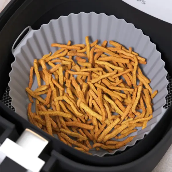 Airfryer Silikon Pişirme Kabı - Hava Fritözü Kabı -airfryer Aksesuar - Tüm Airfryer'lara Uyumlu