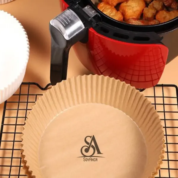 Airfryer (hava Fritözü) Fritöz Pişirme Kağıdı - 50 Adet 16cm - 50adet