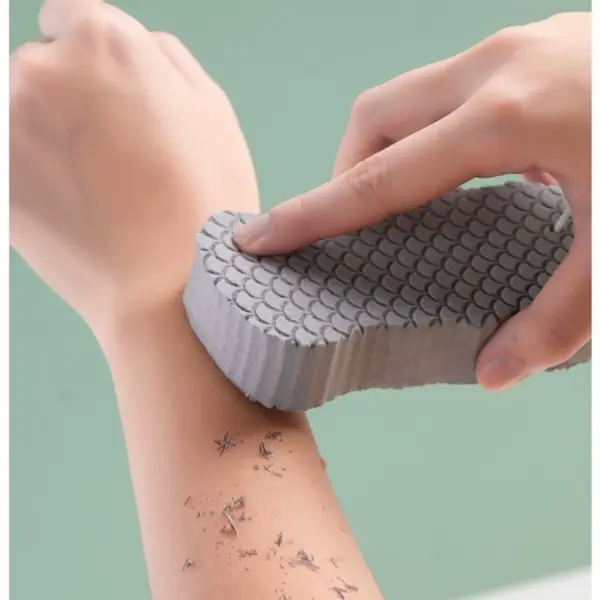 Banyo Vücut Duş Süngeri Sihirli Vücut Ölü Deri Sökücü Vücut Masaj Peeling Fırçası Süngeri